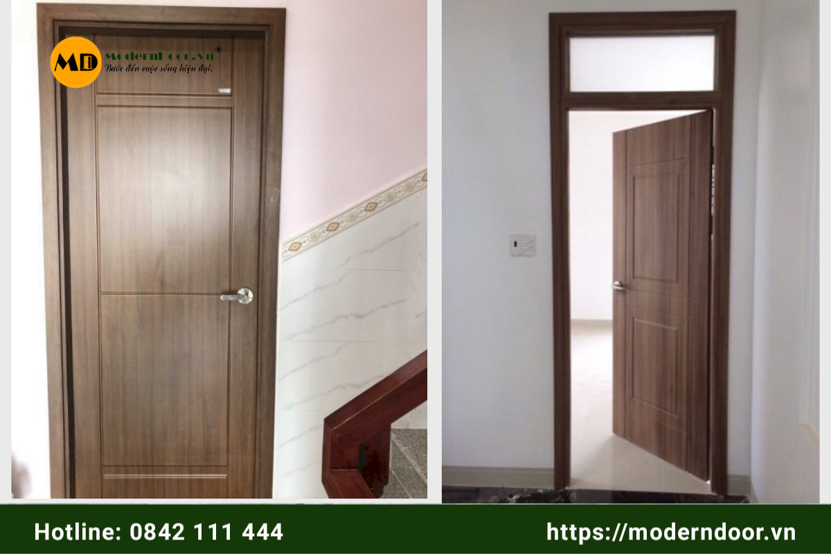Các mẫu cửa nhựa phòng ngủ ABS đẹp
