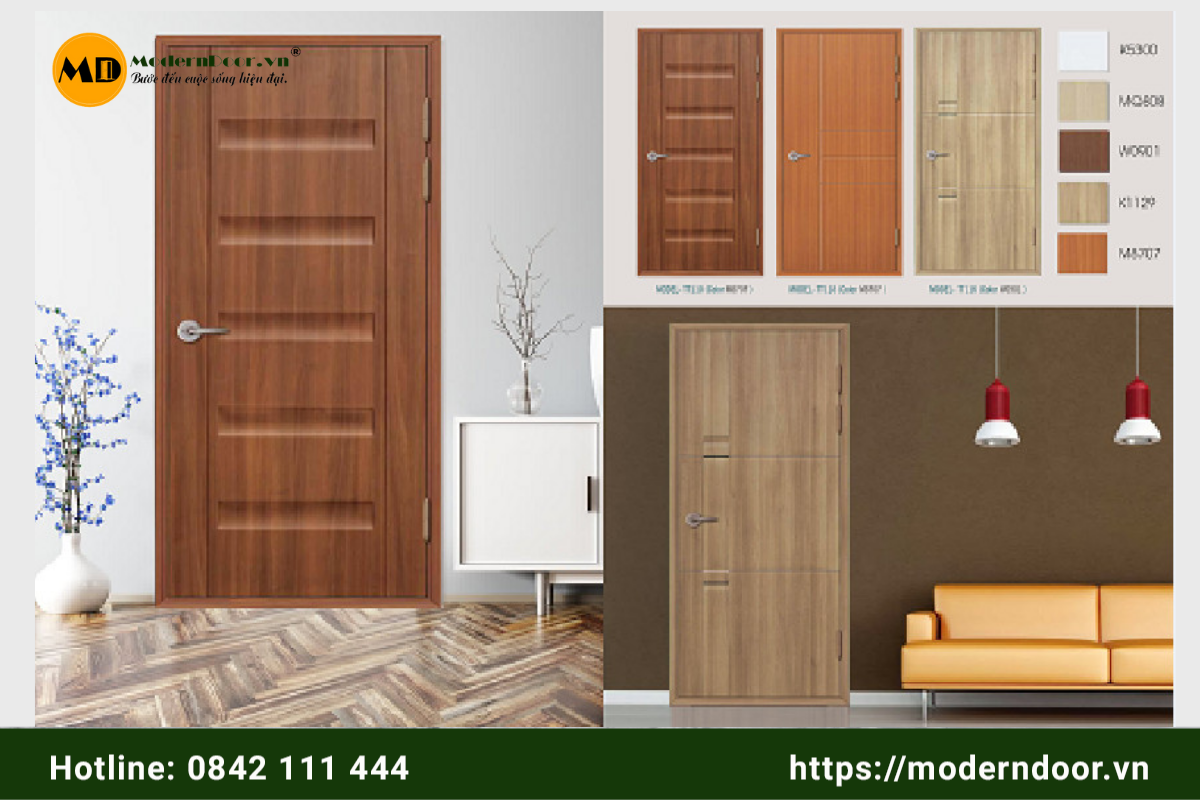 Cửa nhựa phòng ngủ ABS