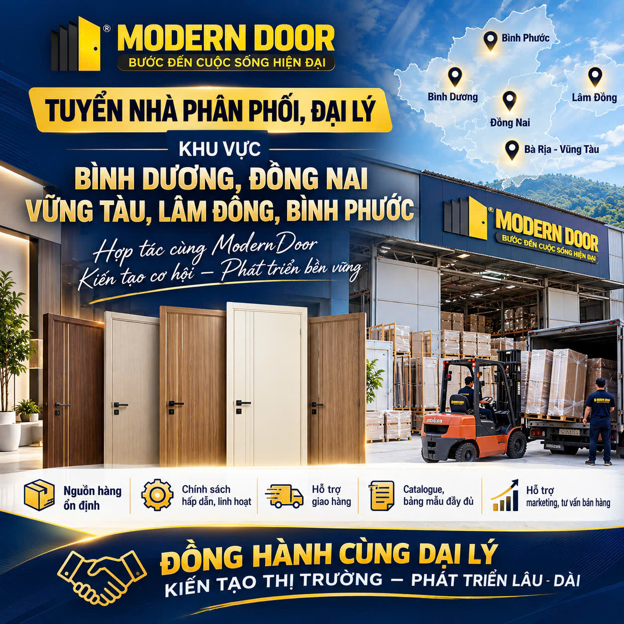 Cửa Gỗ Vũng Tàu Giá Rẻ Bền Bỉ Uy Tín Chất Lượng 11 moderndoor tuyen nha phan phoi dai ly