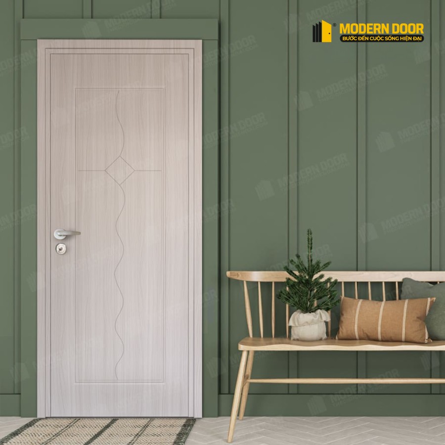 Top 10+ các hãng cửa nhựa Composite tốt nhất hiện nay 2026 14 Cửa nhựa composite Modern Door