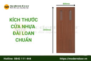 Báo giá cửa nhựa tại Bình Định mới nhất 2022 | Modern Door 9 kich thuoc chuan cua cua nhua dai loan