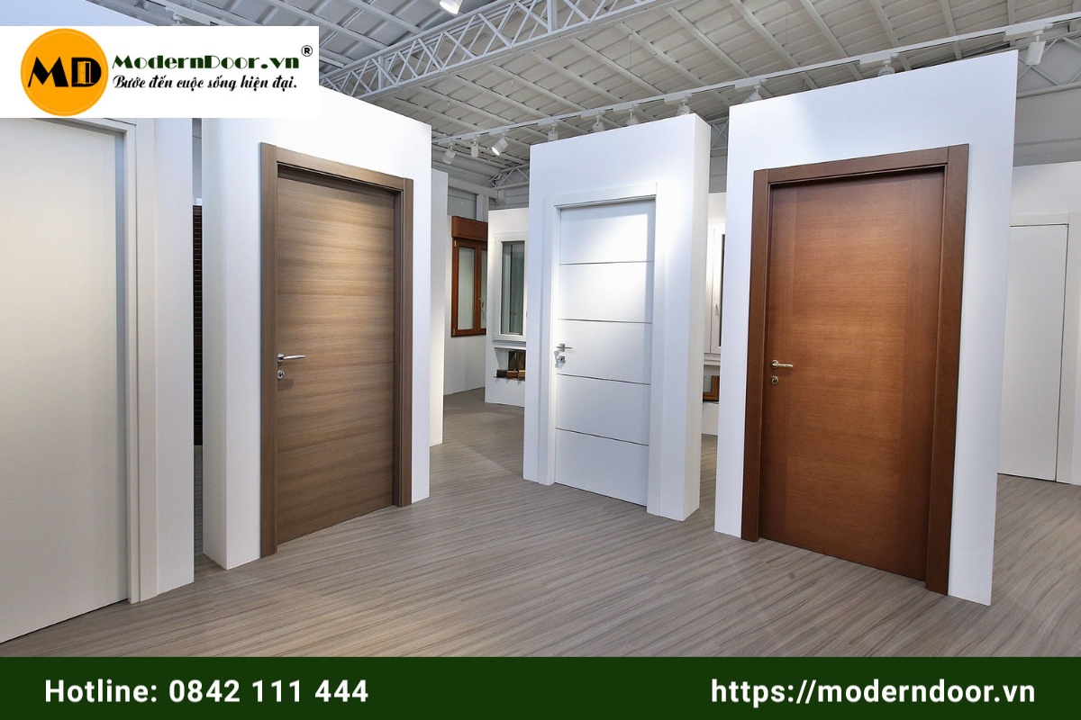 cửa gỗ công nghiệp Modern Door