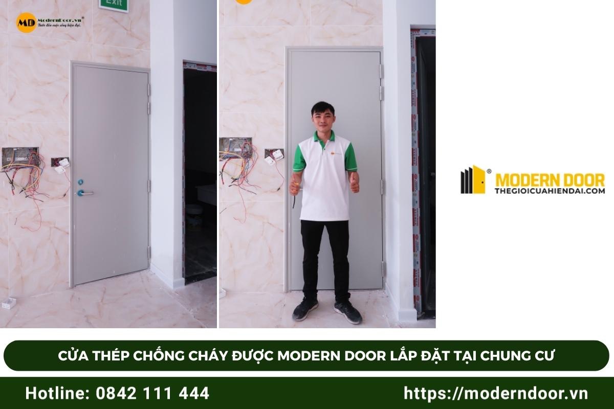 cửa thép chống cháy