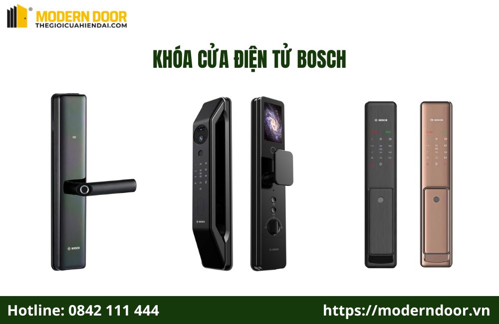 Khóa cửa điện tử loại nào tốt? 10+ mẫu khóa điện tử tốt nhất 2025 24 Khóa điện tử Bosch