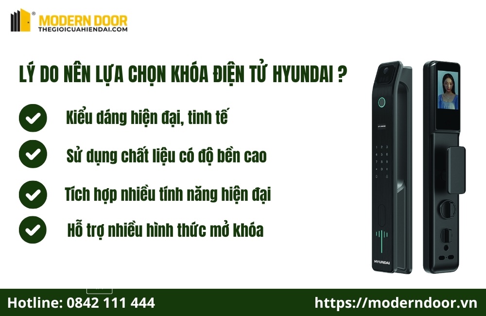 Khóa điện tử Hyundai của nước nào sản xuất? Có đáng mua không? 4 Lý do nên dùng khóa điện tử Hyundai