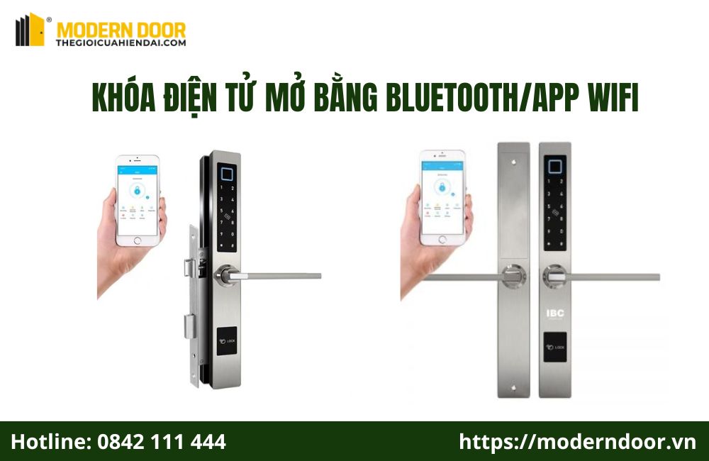 Những lưu ý khi sử dụng khóa điện tử đúng cách 13 Khóa điện tử mở bằng Bluetooth/App wifi