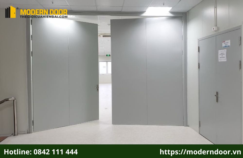 Báo Giá Cửa Thép Chống Cháy EI45 (45 Phút) Năm 2025 6 Cửa thép chống cháy EI45 là loại cửa được thiết kế để ngăn lửa và khói trong thời gian tối thiểu 45 phút.