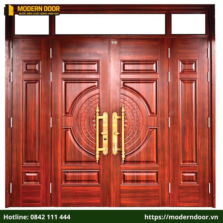 Cửa thép vân gỗ Thống Nhất