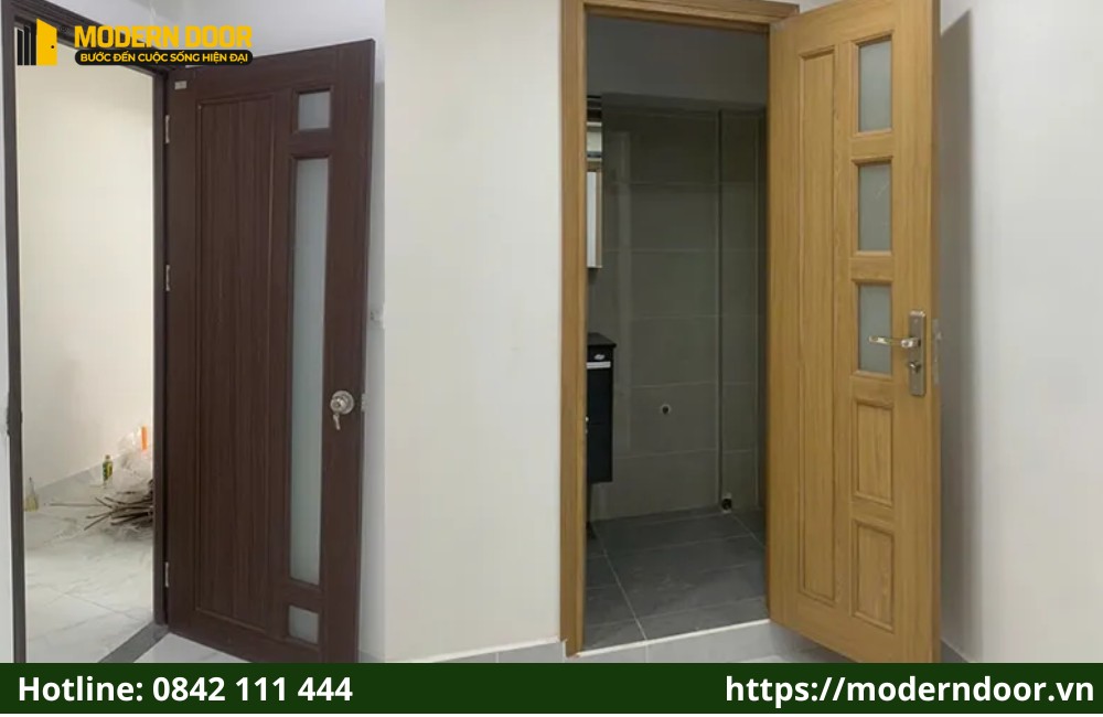 Cửa nhựa Đài Loan đúc nguyên khối