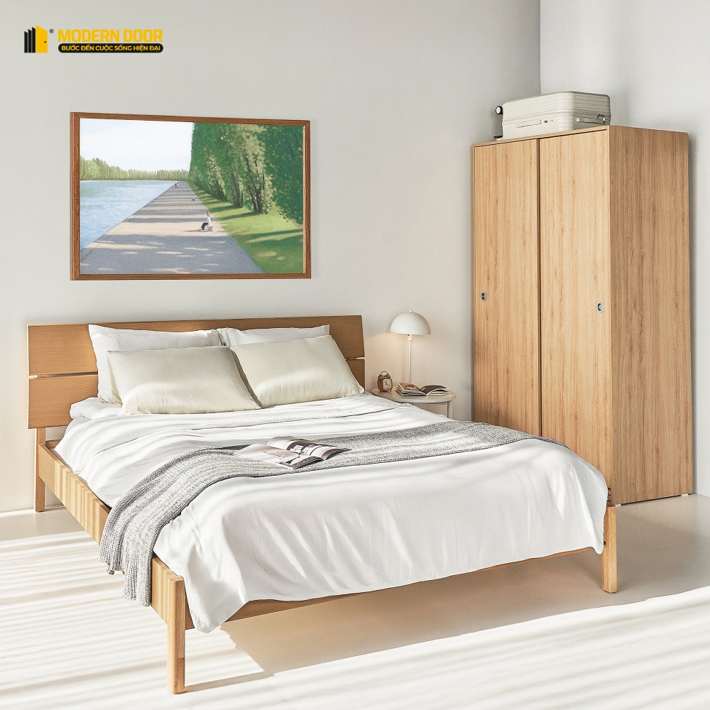 Combo Giường Tủ VLINE – VIENNA