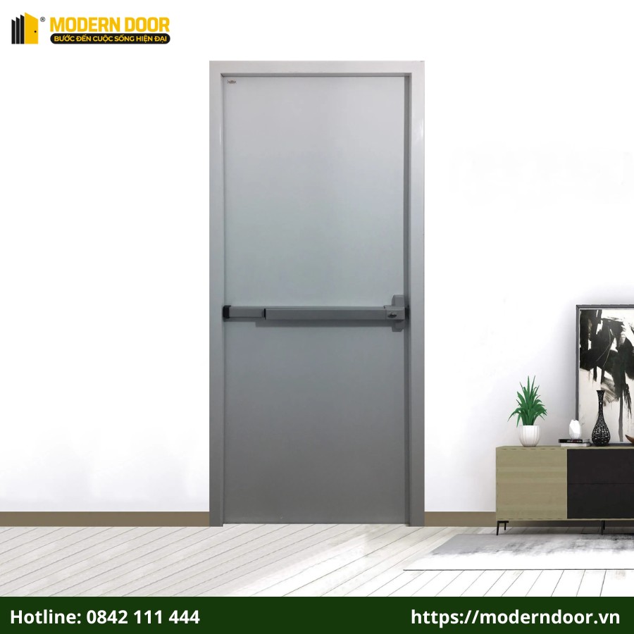 Cửa thép chống cháy giúp ngăn chặn sự lan rộng của lửa và khói, giúp bảo vệ an toàn tính mạng và tài sản