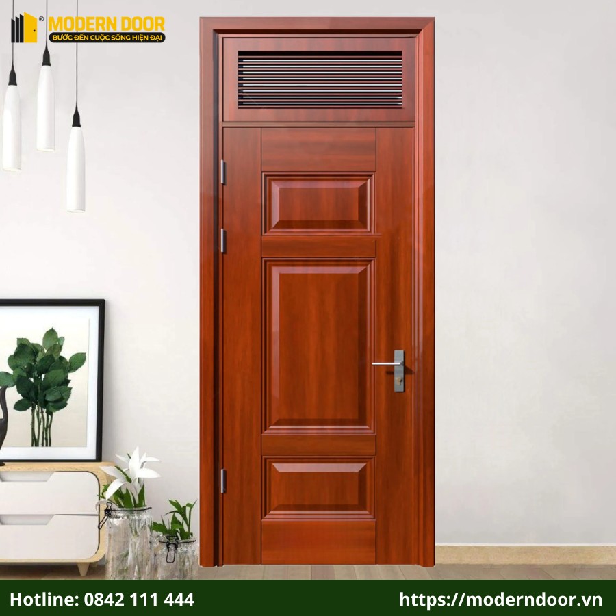 Cấu tạo cửa thép vân gỗ chi tiết và nguyên lý hoạt động 4 Cửa thép vân gỗ đang ngày càng được ưa chuộng nhờ những ưu điểm nổi bật