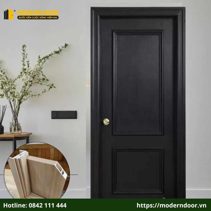 Giới thiệu cửa nhựa composite màu đen