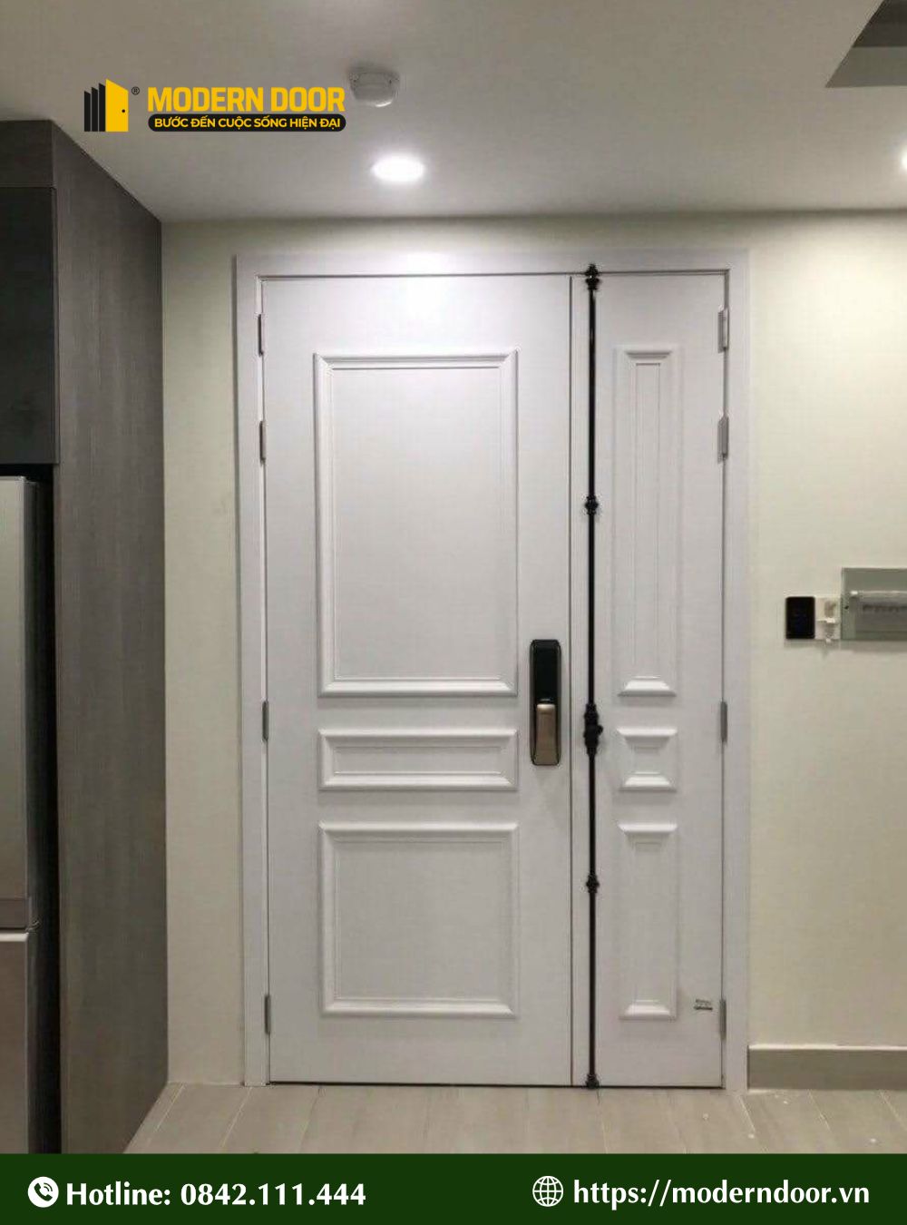Dù có một số nhược điểm nhưng dòng cửa nhựa composite màu trắng vẫn đang là lựa chọn hàng đầu của nhiều gia chủ