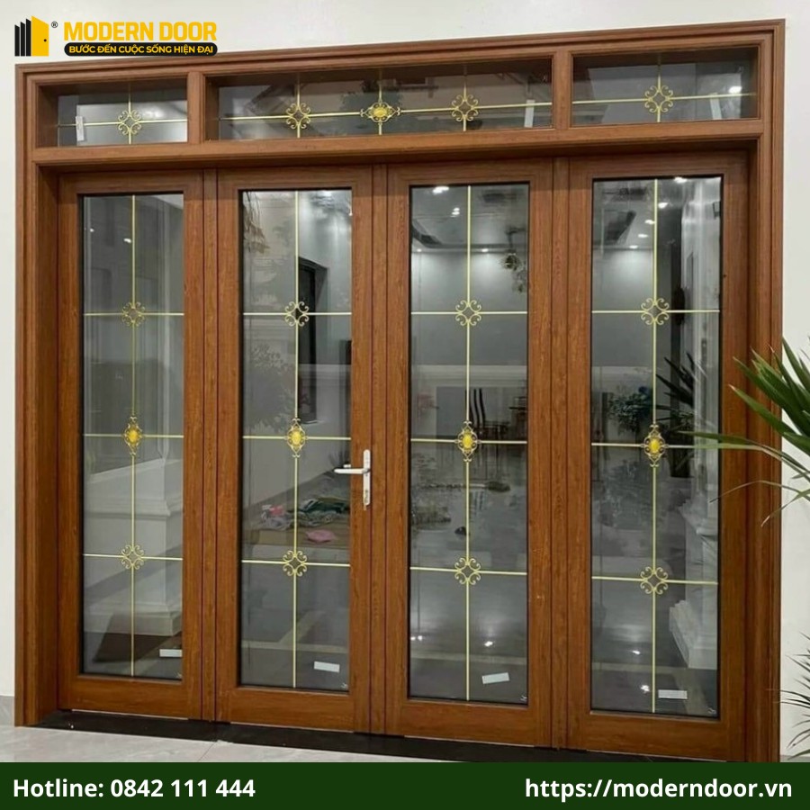Cửa nhôm Xingfa được tạo nên từ khung nhôm định hình kết hợp với kính cường lực hoặc kính hộp