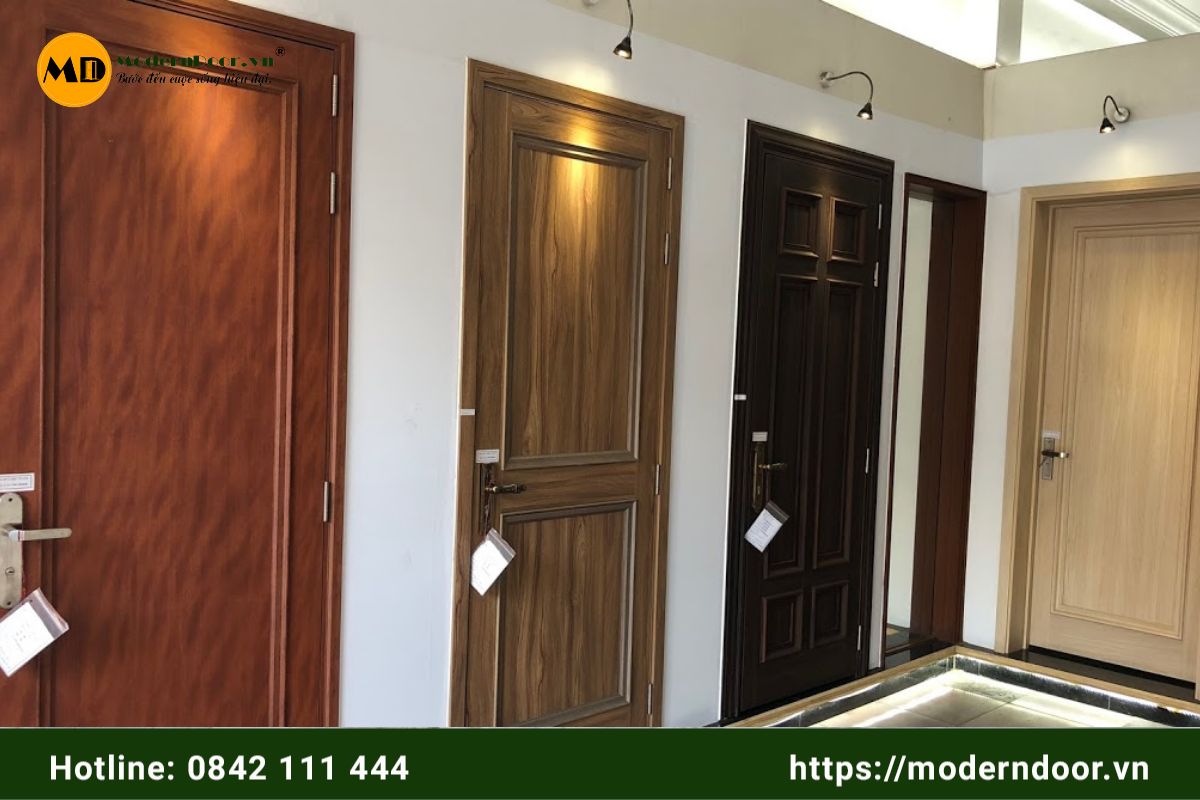 cửa gỗ công nghiệp chất lượng tại modern door