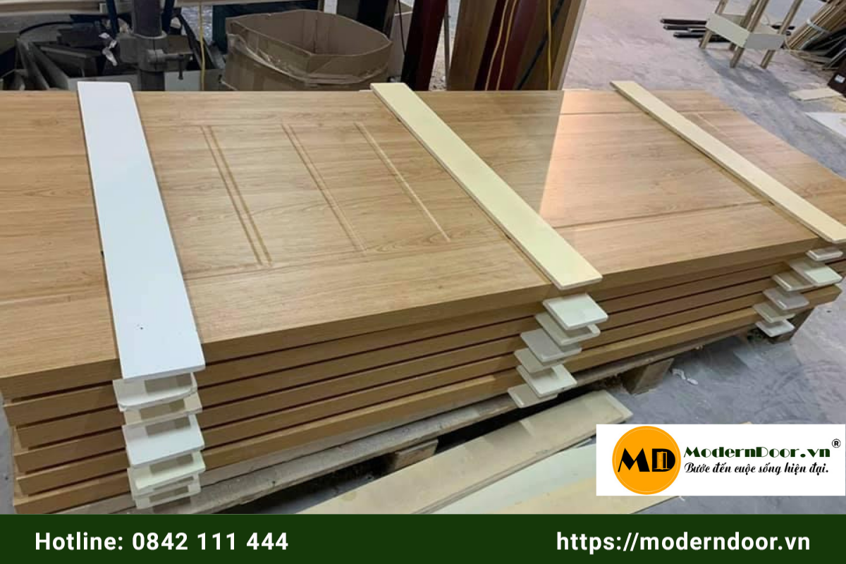 cửa gỗ giá rẻ được sản xuất và phân phối bởi Modern Door